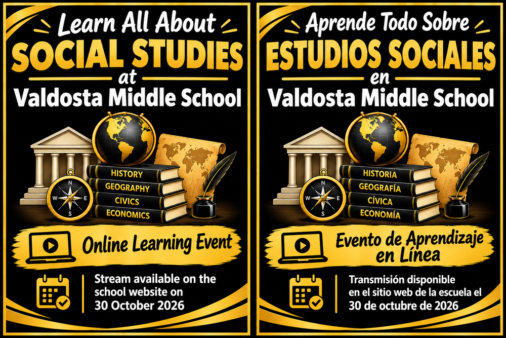 Social studies online learning event