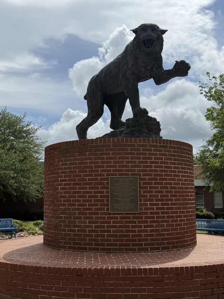 photo of mascot statue for Fort Valley
