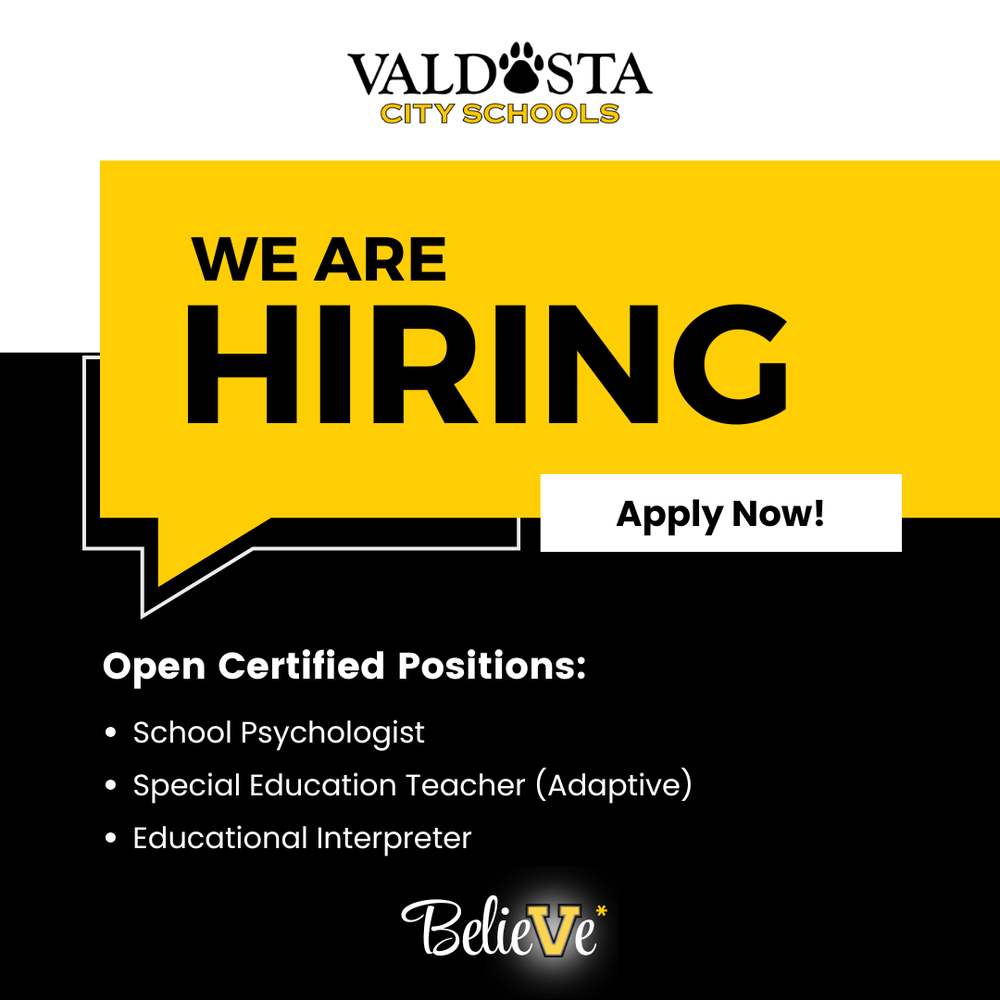 We are hiring
