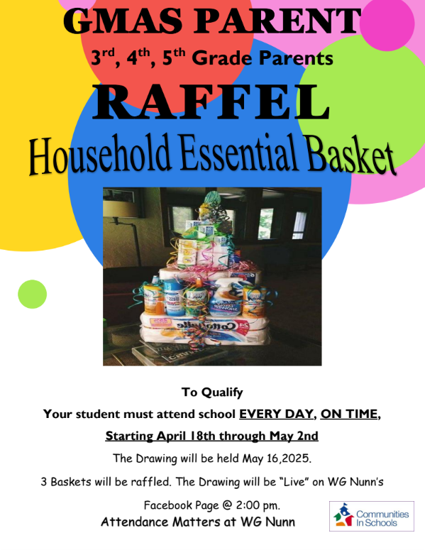 GMAS Parent Raffle