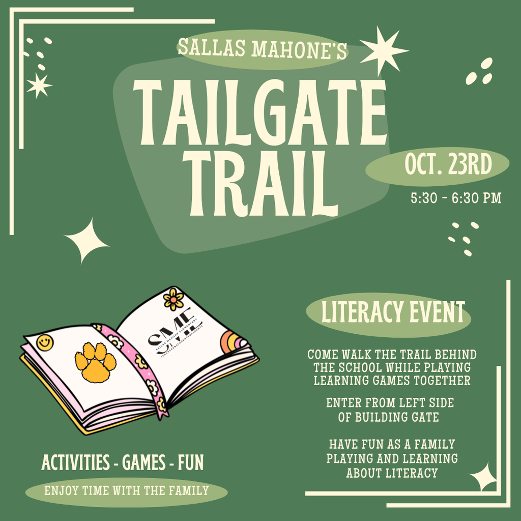 tailgate trail - Oct 23 from 5:30-6:30