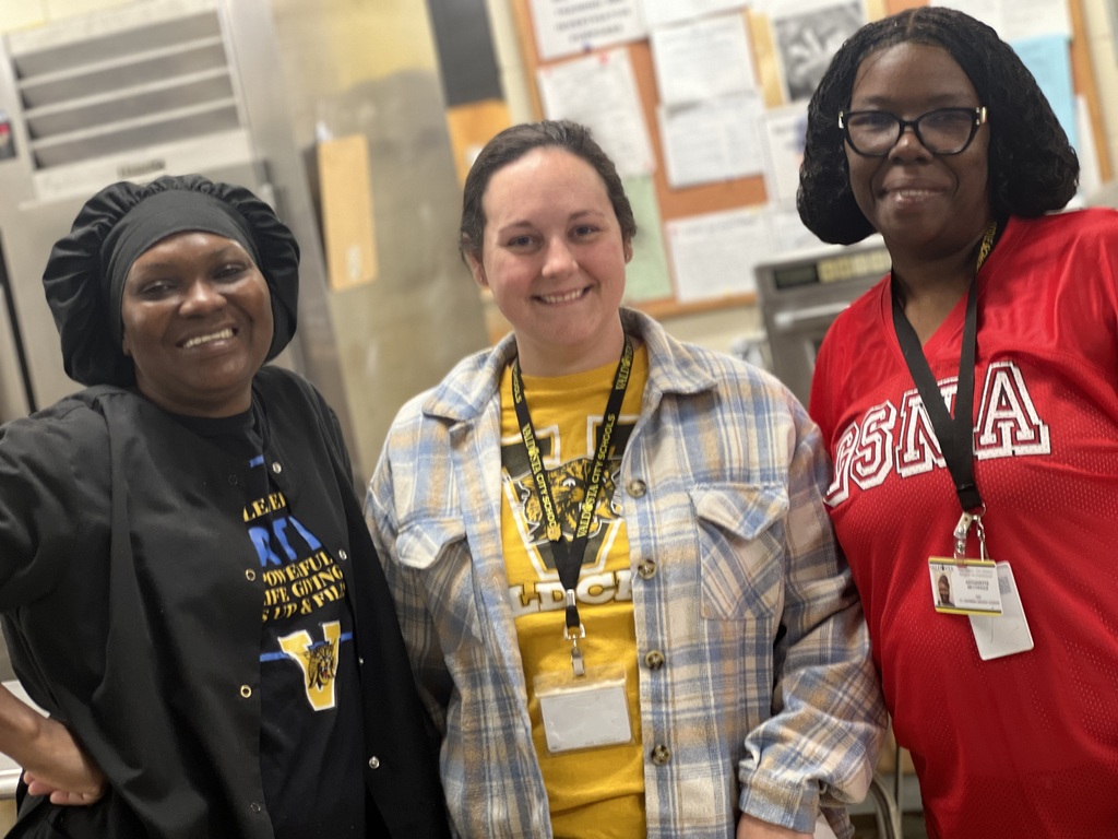 SNP Assistant Director and J.L. Newbern's staff excited about a new year to serve VCS students.