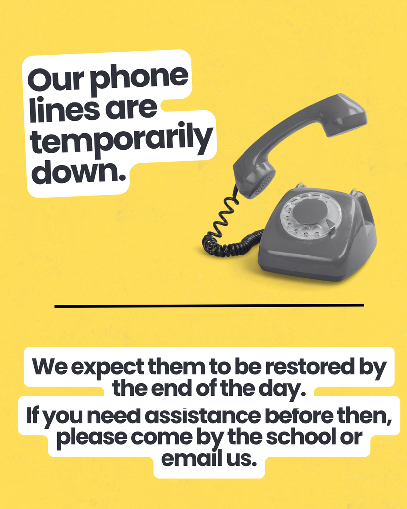 phones down