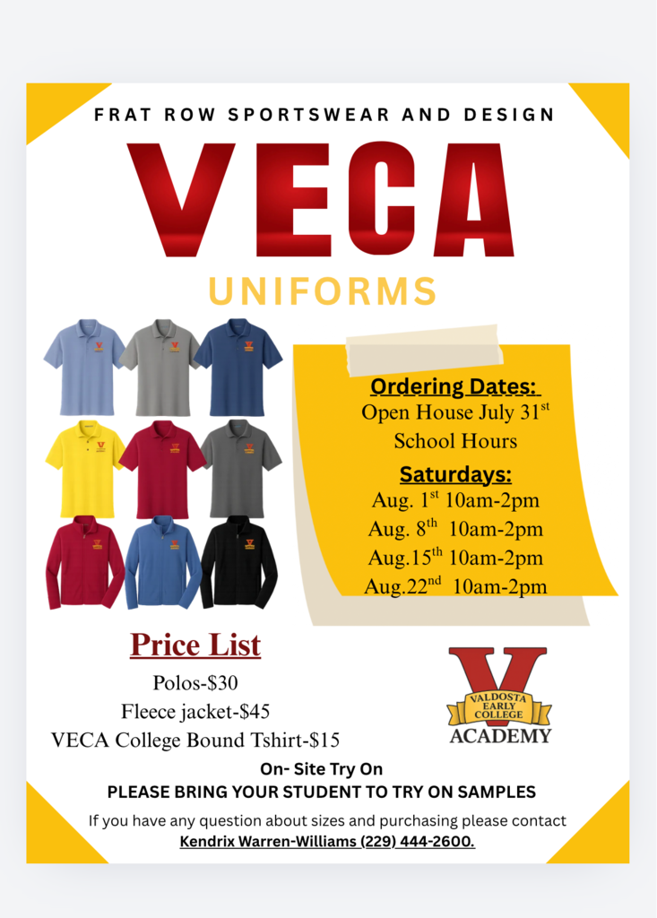 VECA Uniforms!