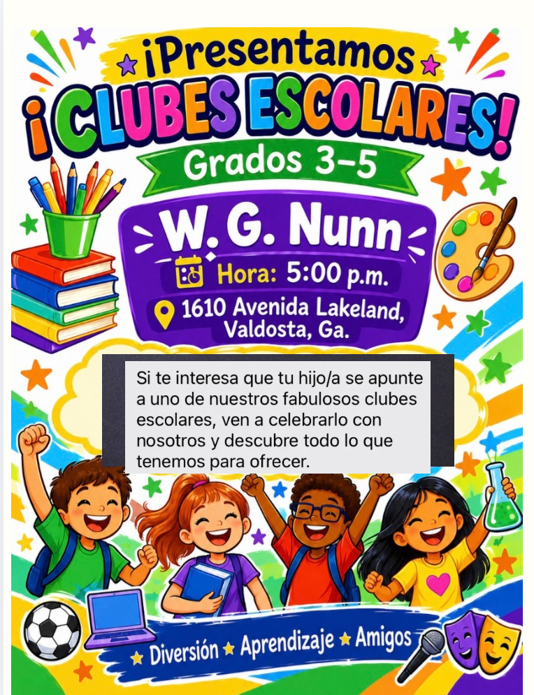 Clubs in Spanish