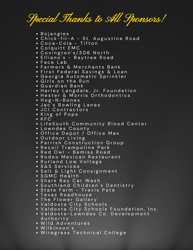 List of sponsor names 