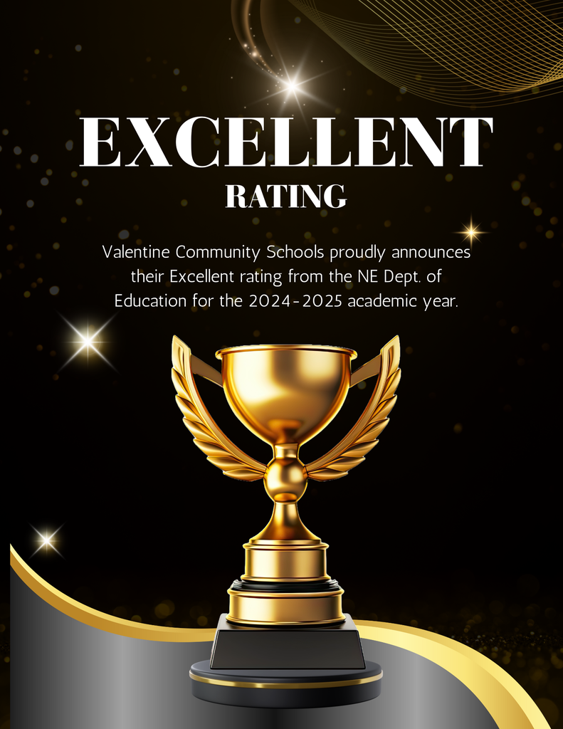 VCS received an excellent rating from the NDE for the 24-25 school year.