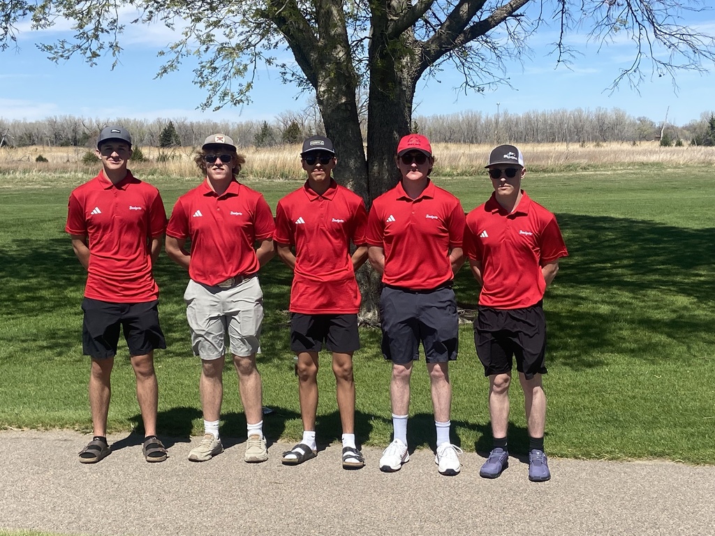 Left to Right: Caden Stankoski, Westin Witte, Tanner Two Strike, Thurston Ravenscroft, Garrett Cumbow