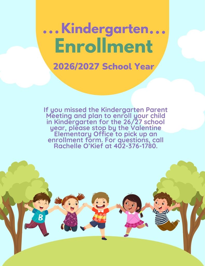 Kindergarten Enrollment for 2026/2027