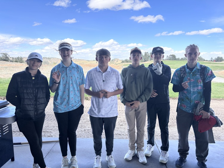 L to R: Elise Brown, Brooke Brashears, Spencer Broom, Ty Benson, Cruz Joseph and Wade Daughtery. Not pictured- Tyler Williams. 