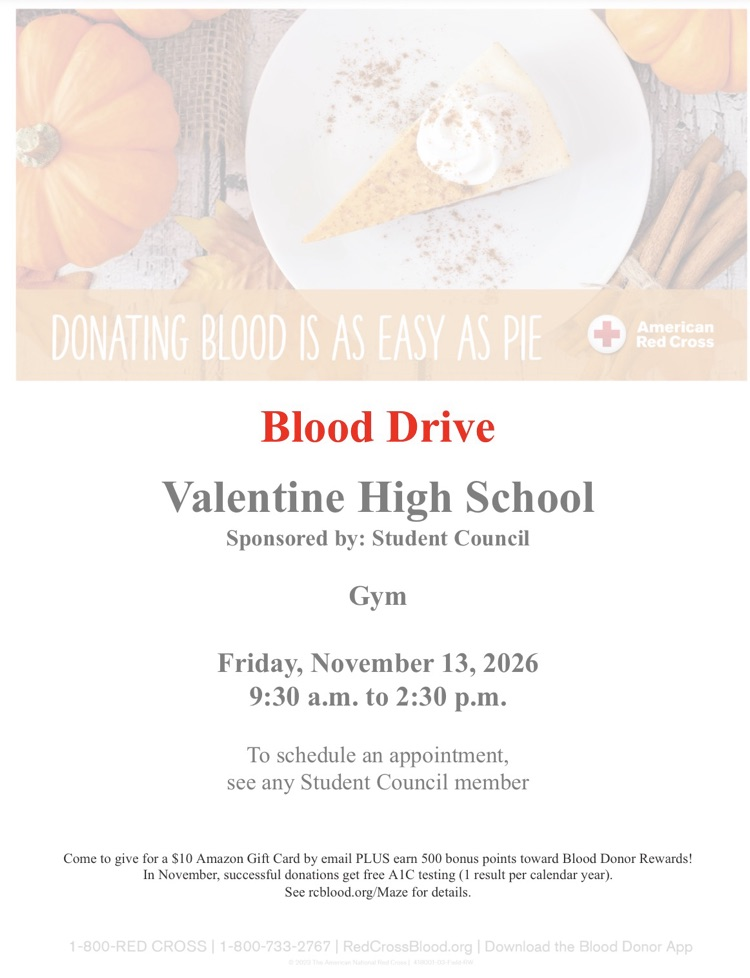 Blood Drive 11/13