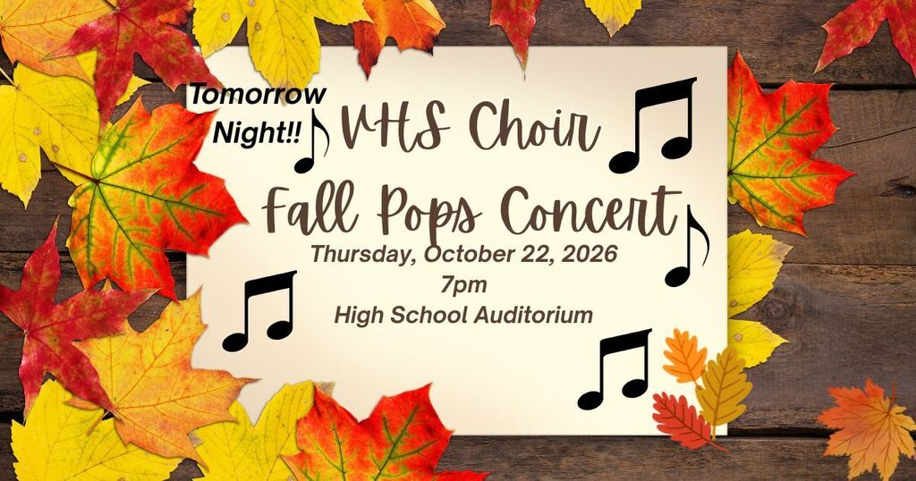 Choir Concert 10/22/26 7pm