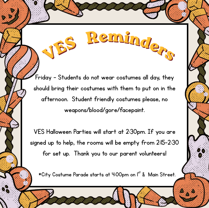 halloween party notes