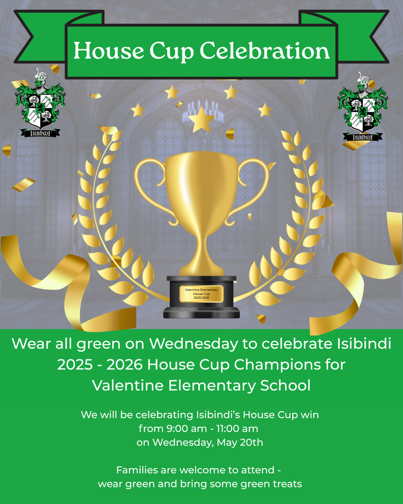 House Cup Celebration - Wear Green