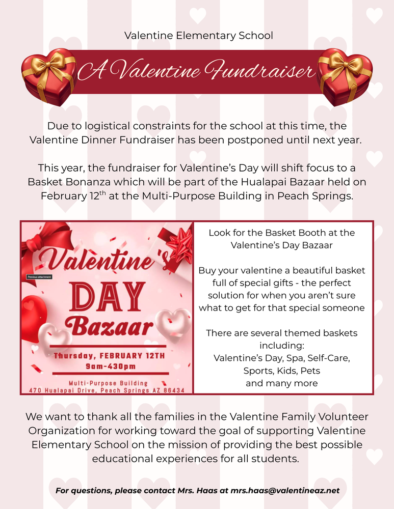 Valentine's Day Fundraiser