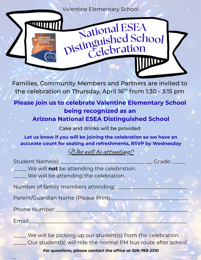 National ESEA Distinguished School Celebration