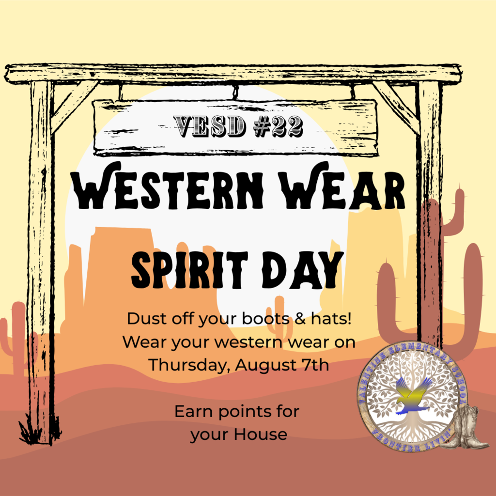 Western Wear Spirit Day - Thursday, August 7th