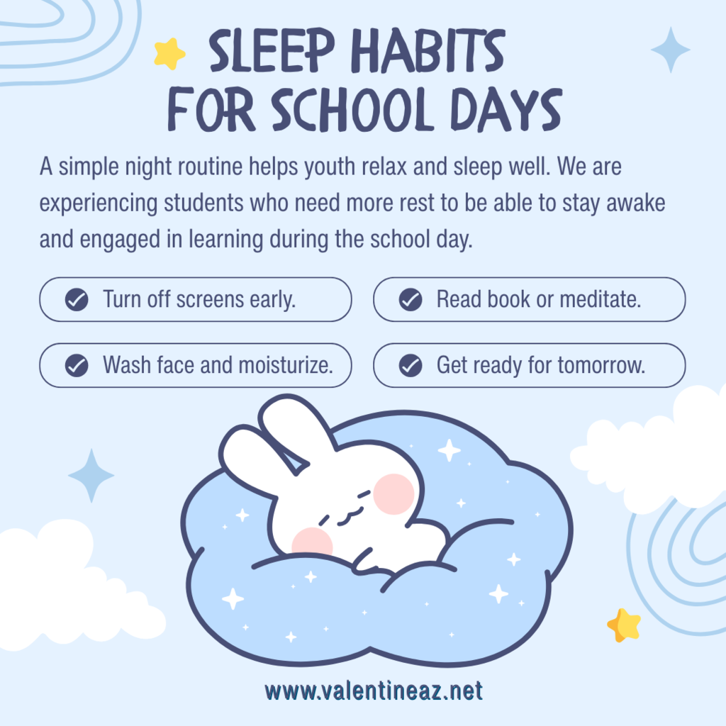 Sleep Habits for School Days