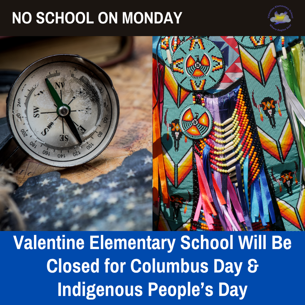 Columbus - Indigenous People's Day - No School