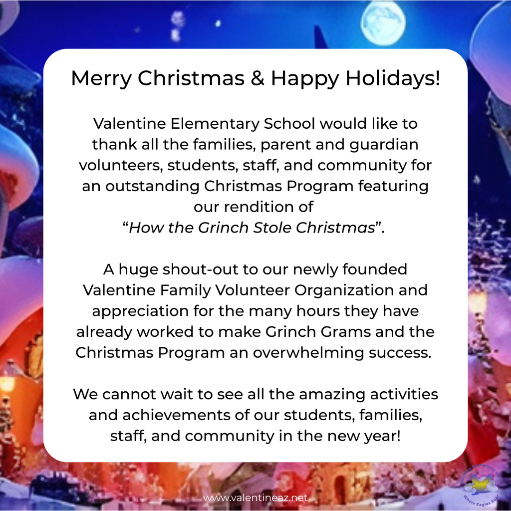 Merry Christmas and Happy Holidays