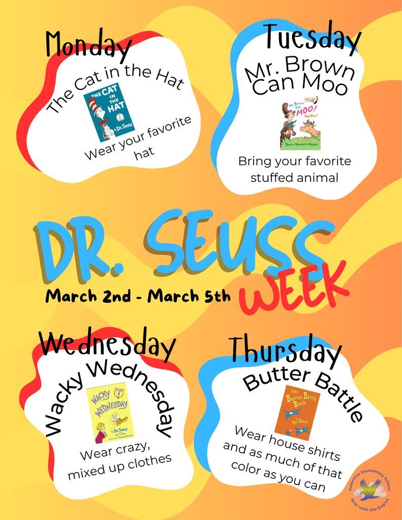 Dr. Seuss Spirit Week & Read Across America
