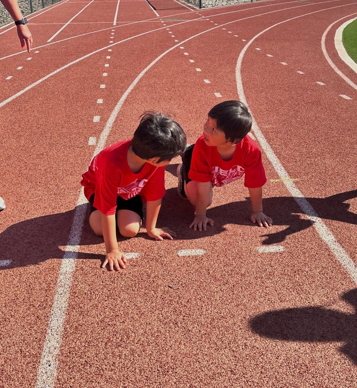 On your mark