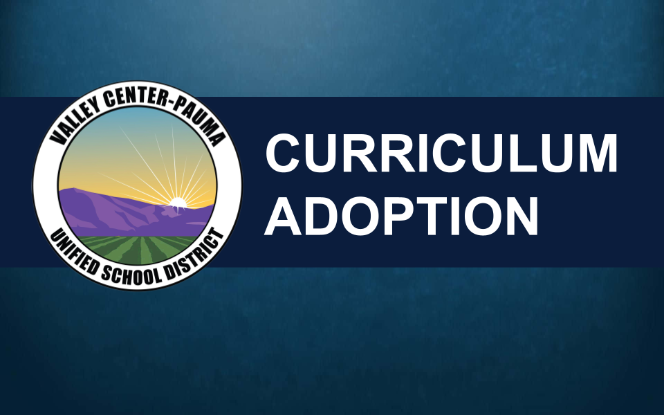 Curriculum Adoption 26/27 SY