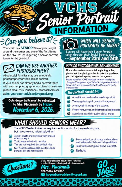 Senior Portrait Information