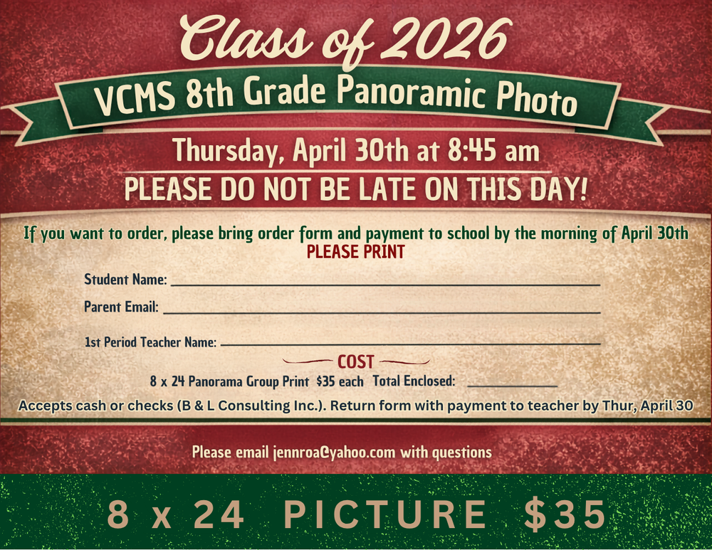 8th Grade Panoramic Picture