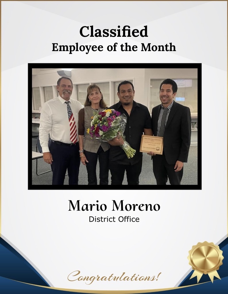 Classified Employee of the Month