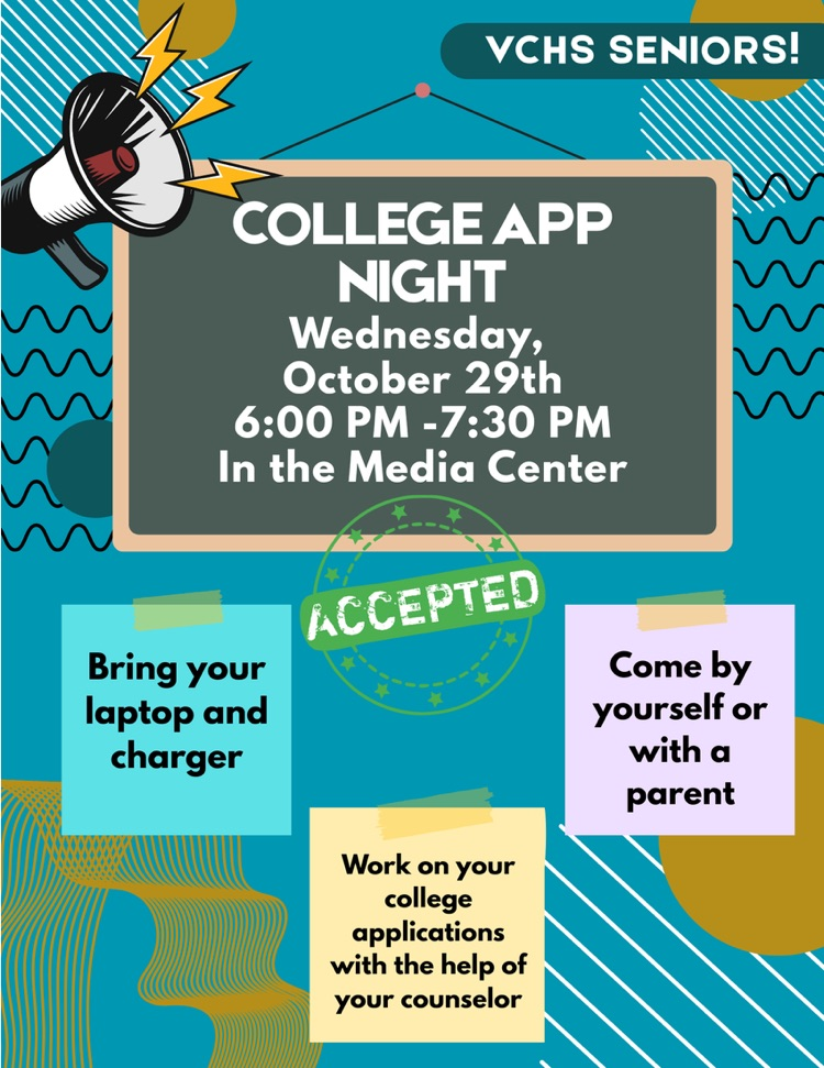 College App Night Flyer