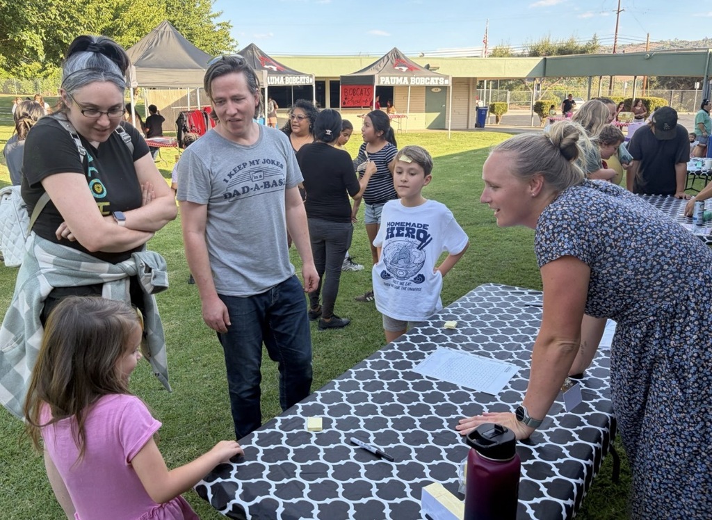 Pauma Back to School Night