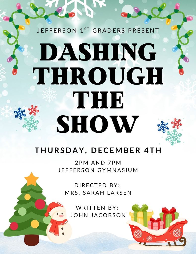 Dashing Through the Show Poster