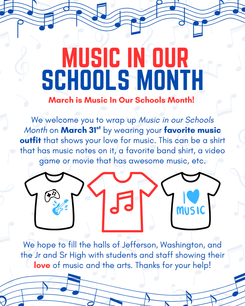 Music In Our Schools Month Flyer