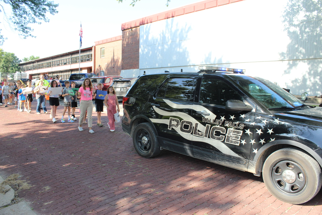 Police Leading Parade