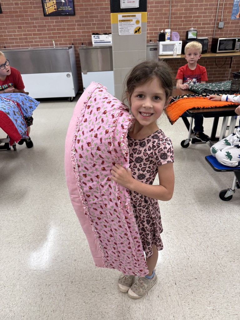 Girl & Pink Quilt