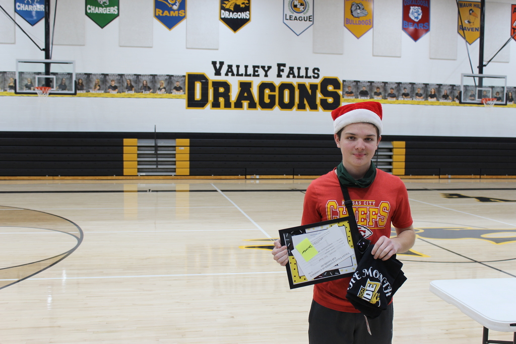 December Student of Month Elliot Harper
