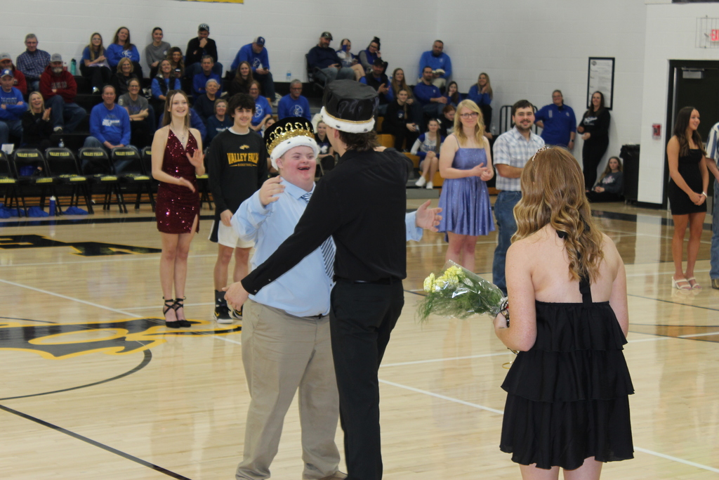 Clay being crowned King