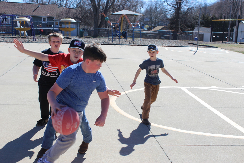 Playground basketball