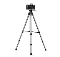 Picture of camera on tripod