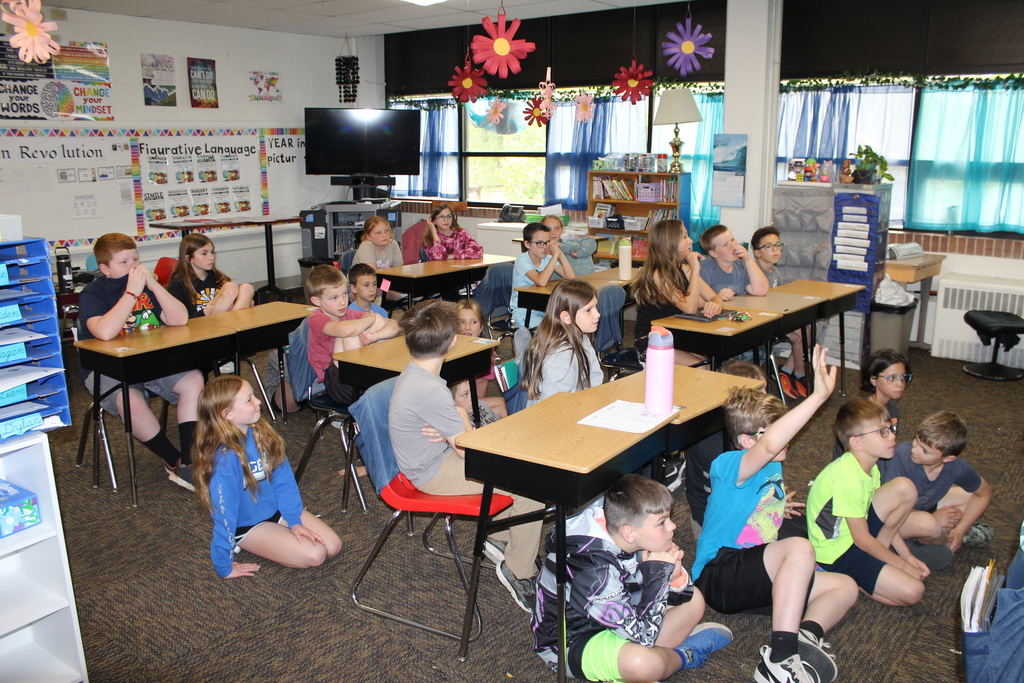 Students listening