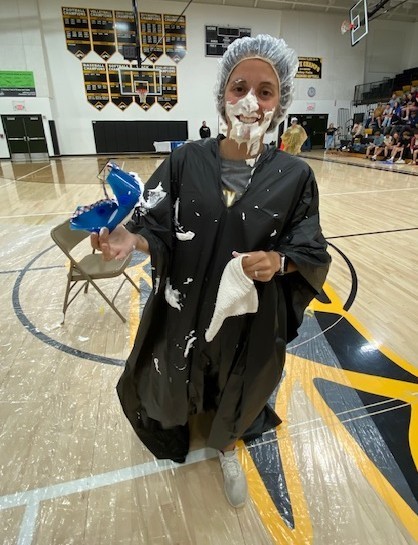 Jordan and whip cream