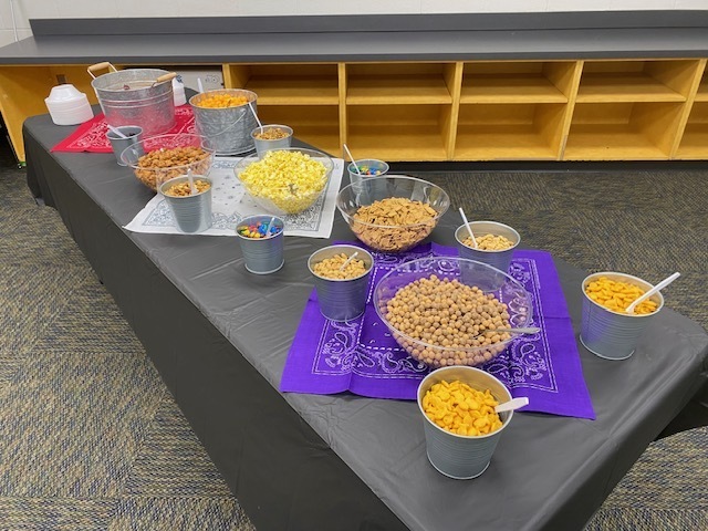 Trail Mix Bar for Staff