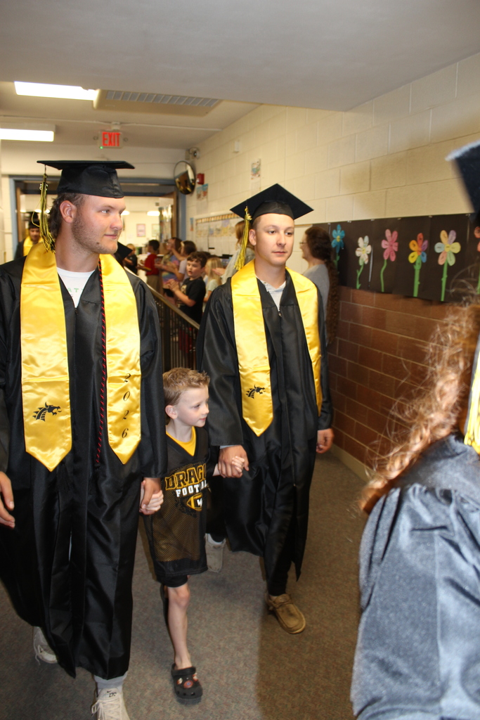 Seniors Boys Walking