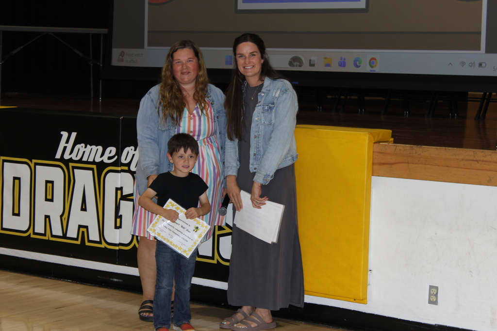 Teachers with student