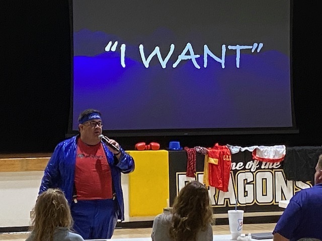 Don speaking