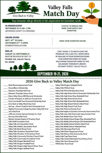 VF Match Day Flyer 2026