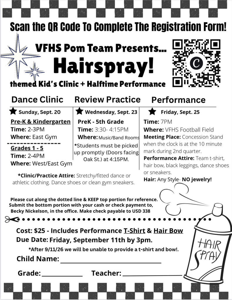 Dance Clinic Flyer