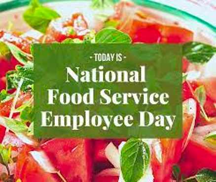 National Food Service Employee Day