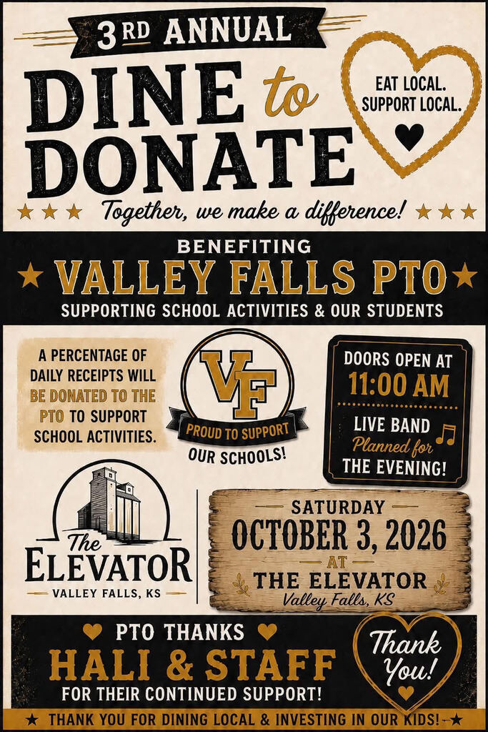 Dine to Donate Flyer